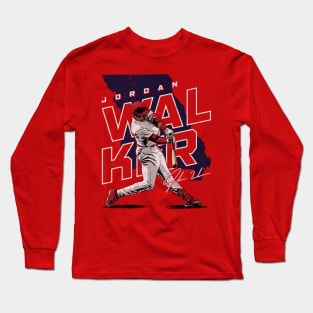 Jordan Walker St. Louis Player Map Long Sleeve T-Shirt